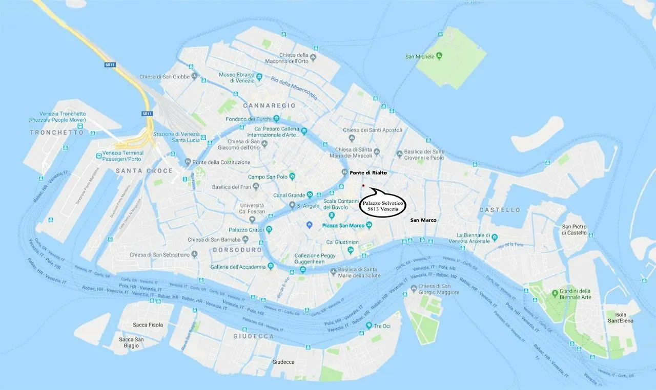Apartmán Ca Da Ponte Benátky